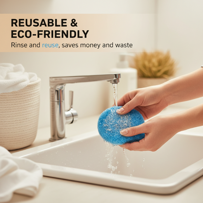 🏆 50% OFF NOW! 🔥（5PCS） Reusable Pet Hair Remover For Laundry – Lint-free, eco-friendly & works in washer/dryer – removes fur from clothes, bedding & upholstery 🐾