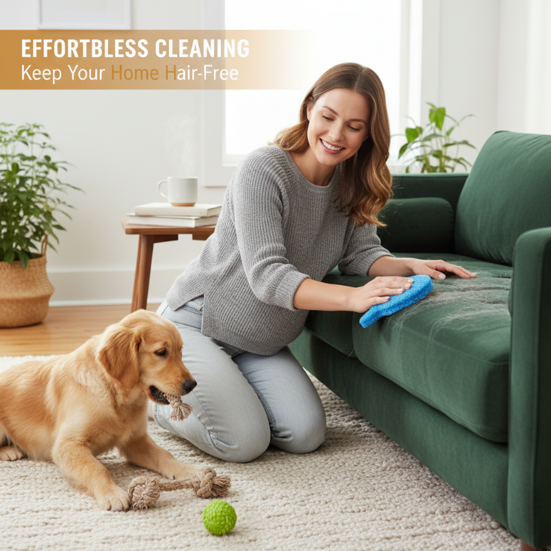 🏆 50% OFF NOW! 🔥（5PCS） Reusable Pet Hair Remover For Laundry – Lint-free, eco-friendly & works in washer/dryer – removes fur from clothes, bedding & upholstery 🐾