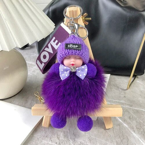 🎁New Arrivals 55% OFF💥Soft Plush Doll Keychain